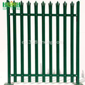 Factory Powder Coated Steel Palisade Fence para la venta